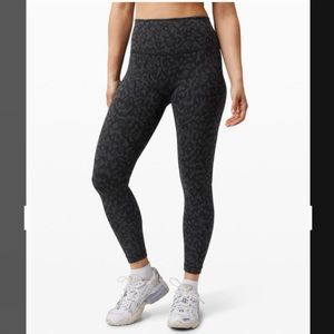 LULULEMON WUNDER TRAIN HIGH RISE TIGHT *25
